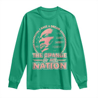 Martin Luther King Long Sleeve Shirt Retro Black History Month Civil Rights - Wonder Print Shop