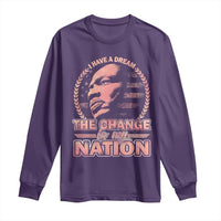 Martin Luther King Long Sleeve Shirt Retro Black History Month Civil Rights - Wonder Print Shop