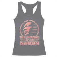 Martin Luther King Racerback Tank Top Retro Black History Month Civil Rights - Wonder Print Shop
