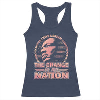 Martin Luther King Racerback Tank Top Retro Black History Month Civil Rights - Wonder Print Shop