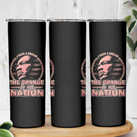 Martin Luther King Skinny Tumbler Retro Black History Month Civil Rights - Wonder Print Shop