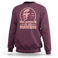Martin Luther King Sweatshirt Retro Black History Month Civil Rights - Wonder Print Shop