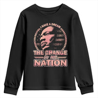 Martin Luther King Youth Sweatshirt Retro Black History Month Civil Rights - Wonder Print Shop