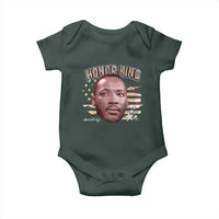 Martin Luther King Jr. Baby Onesie MLK Day Black History Month American Flag