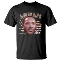 Martin Luther King Jr. T Shirt BLM MLK Day Black History Month American Flag