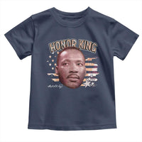 Martin Luther King Jr. Toddler T Shirt MLK Day Black History Month American Flag