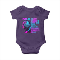 Martin Luther King Jr. Baby Onesie I Have Decided To Stick With Love MLK Day