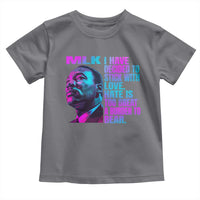 Martin Luther King Jr. Toddler T Shirt I Have Decided To Stick With Love MLK Day