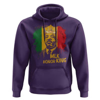MLK Hoodie Honor King Civil Rights Leader Black History Month - Wonder Print Shop
