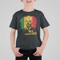 MLK T Shirt For Kid Honor King Civil Rights Leader Black History Month - Wonder Print Shop