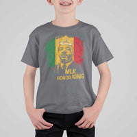 MLK T Shirt For Kid Honor King Civil Rights Leader Black History Month - Wonder Print Shop