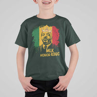 MLK T Shirt For Kid Honor King Civil Rights Leader Black History Month - Wonder Print Shop