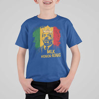 MLK T Shirt For Kid Honor King Civil Rights Leader Black History Month - Wonder Print Shop