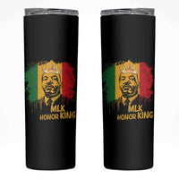 MLK Skinny Tumbler Honor King Civil Rights Leader Black History Month - Wonder Print Shop