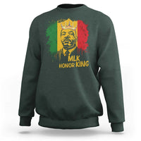 MLK Sweatshirt Honor King Civil Rights Leader Black History Month - Wonder Print Shop