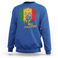 MLK Sweatshirt Honor King Civil Rights Leader Black History Month - Wonder Print Shop