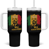 MLK Tumbler With Handle Honor King Civil Rights Leader Black History Month - Wonder Print Shop