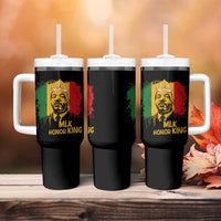 MLK Tumbler With Handle Honor King Civil Rights Leader Black History Month - Wonder Print Shop
