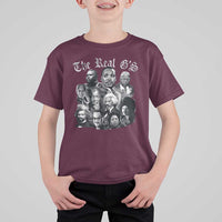 Civil Rights Legends T Shirt For Kid The Real G’s Juneteenth Black History Month - Wonder Print Shop