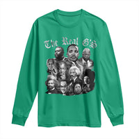 Civil Rights Legends Long Sleeve Shirt The Real G’s Juneteenth Black History Month - Wonder Print Shop