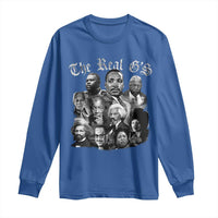 Civil Rights Legends Long Sleeve Shirt The Real G’s Juneteenth Black History Month - Wonder Print Shop