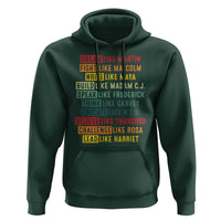 Black History Month Hoodie Retro Inspirational Leaders - Wonder Print Shop