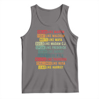 Black History Month Tank Top Retro Inspirational Leaders - Wonder Print Shop