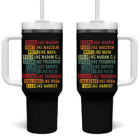 Black History Month Tumbler With Handle Retro Inspirational Leaders - Wonder Print Shop
