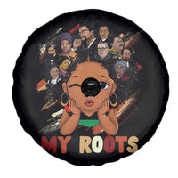 Black African Girl Spare Tire Cover Black History Month Juneteenth Gift Afro Empowerment - Wonder Print Shop