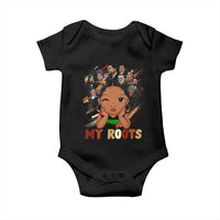Black African Girl Baby Onesie Black History Month Juneteenth Gift Afro Empowerment - Wonder Print Shop