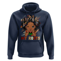 Black African Girl Hoodie Black History Month Juneteenth Gift Afro Empowerment - Wonder Print Shop