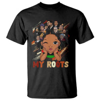 Black African Girl T Shirt Black History Month Juneteenth Gift Afro Empowerment - Wonder Print Shop
