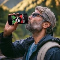 Malcolm X Quote 4 in 1 Can Cooler Tumbler Retro A Man Who Stands for Nothing Black History - Wonder Print Shop