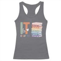 Motivational Racerback Tank Top It's Okay To Make Some Mistakes