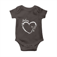Autism Awareness Adaptation Baby Onesie Accept Adapt Advocate Love Heart