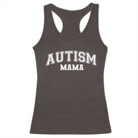 Autism Mama Racerback Tank Top Autistic Mom Blessed