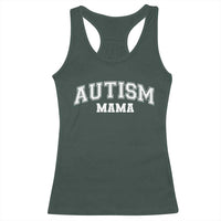 Autism Mama Racerback Tank Top Autistic Mom Blessed