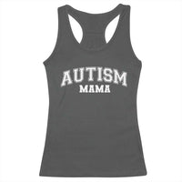 Autism Mama Racerback Tank Top Autistic Mom Blessed