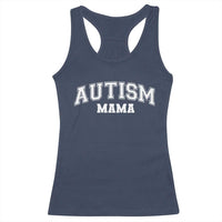 Autism Mama Racerback Tank Top Autistic Mom Blessed
