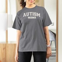 Autism Mama T Shirt For Women Autistic Mom Blessed