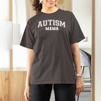 Autism Mama T Shirt For Women Autistic Mom Blessed