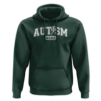 Autism Mama Lightning Bolt Checkered Hoodie Autistic Mom Blessed