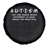 Friends Autism Spare Tire Cover The One Where Being Different is What Makes You Beautiful