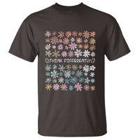 Autism Awareness T Shirt Think Differently Neurodiversity Sped Teacher