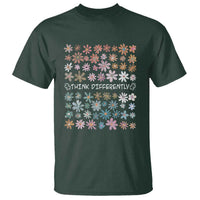 Autism Awareness T Shirt Think Differently Neurodiversity Sped Teacher