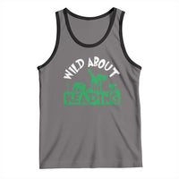 Wild About Reading Tank Top Cute Safari Animal Reading Shirt Preschool Kindergarten