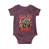 Autism Funny Baby Onesie Rizz Em With The Tism Meme Autistic Racoon