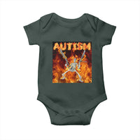 Autism Skeleton Meme Baby Onesie