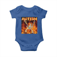 Autism Skeleton Meme Baby Onesie
