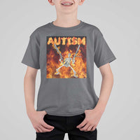 Autism Skeleton Meme T Shirt For Kid